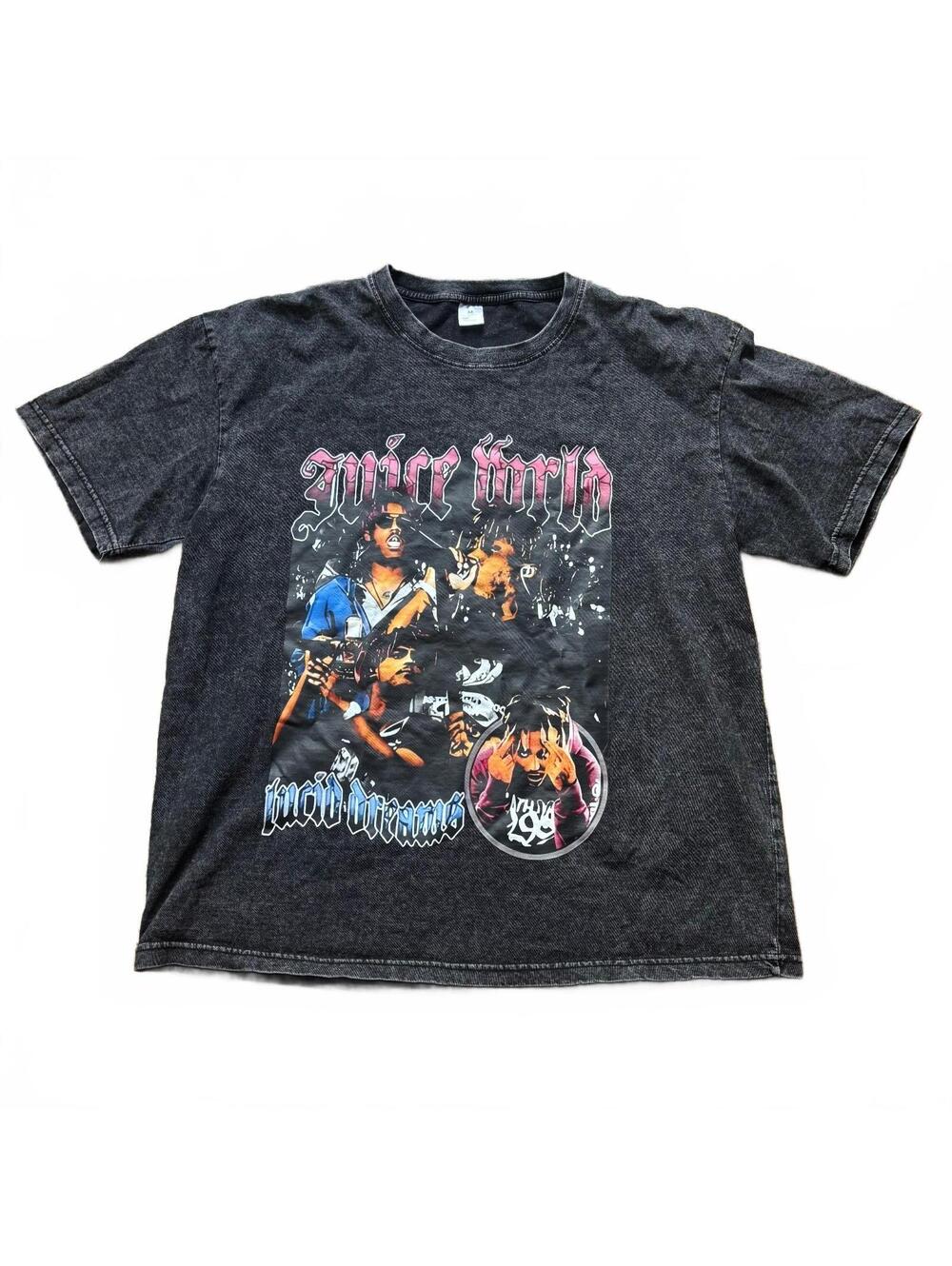 JUICE WRLD "LUCID DREAMS" OVERSIZED RAP TEE SIZE M